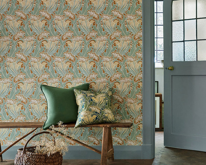 Morris & Co Laceflower Wallpaper