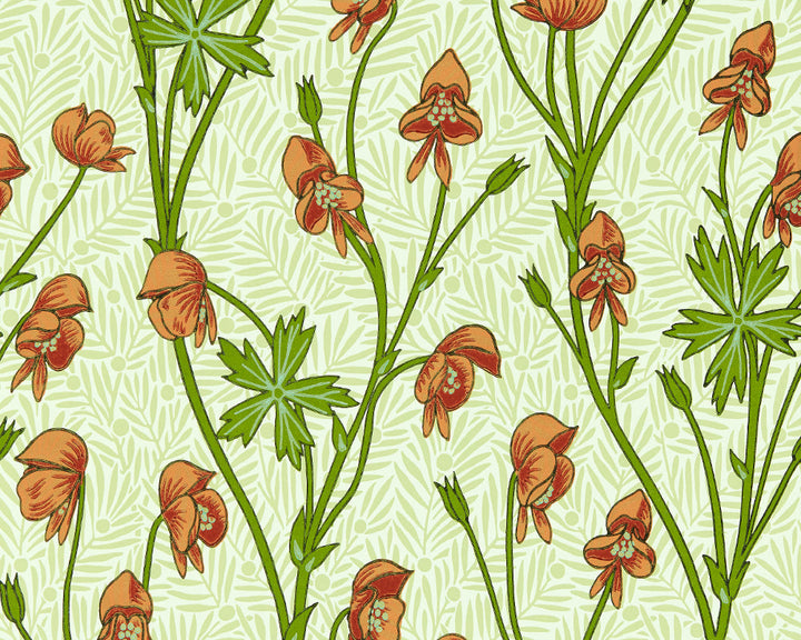 Morris & Co Monkshood Wallpaper