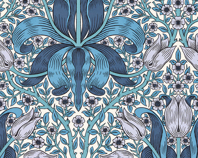 Morris & Co Spring Thicket Wallpaper