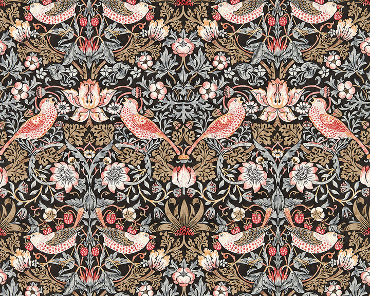 Morris & Co Strawberry Thief  Wallpaper