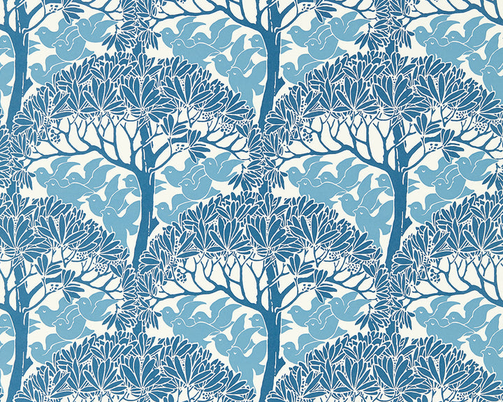 Morris & Co The Savaric Wallpaper in Cirrus