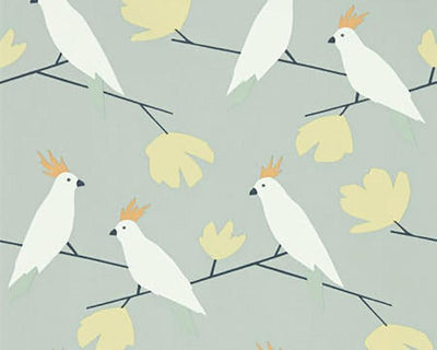 Scion Love Birds Willow 112222 Wallpaper