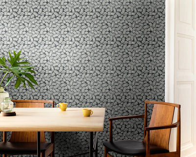 OHPOPSI Elements Wallpaper on a dining room wall