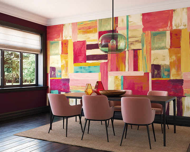 OHPOPSI Kujenga Wallpaper in a dining room