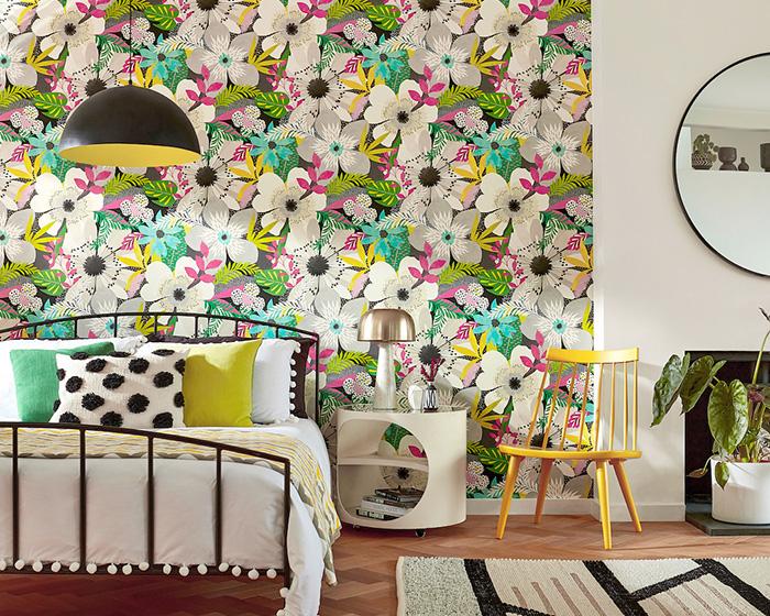 OHPOPSI Floral Riot Safari Wallpaper CEP50102W