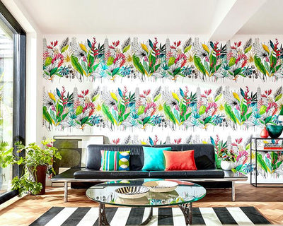 OHPOPSI Urban Tropic Azure Wallpaper cep50112w