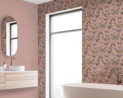 Arley House Opus Wallpaper in a room in detail