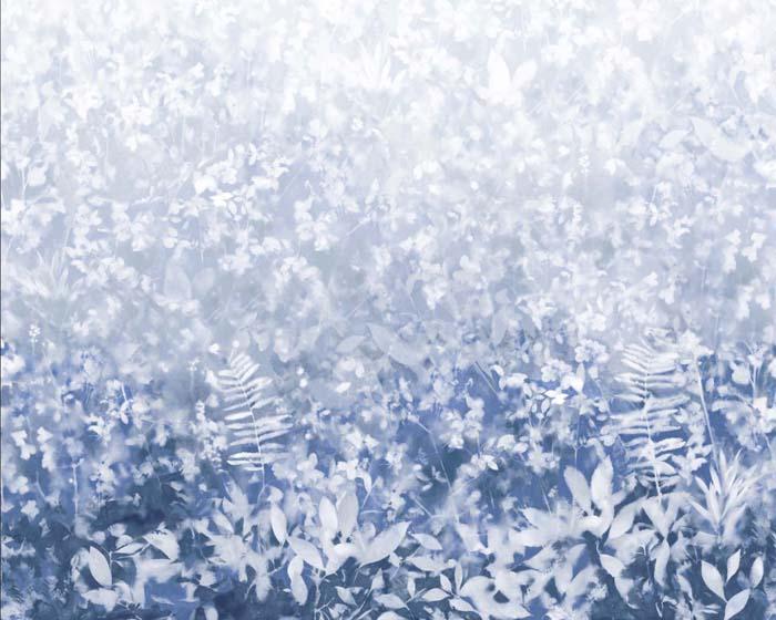 Paint & Paper Library Folia Blue Pearl Wallpaper