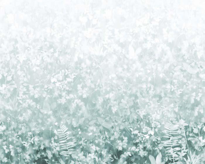 Paint & Paper Library Folia Teal Wallpaper