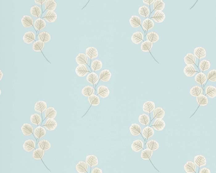 Paint & Paper Library Honesty Constantia Blue Wallpaper
