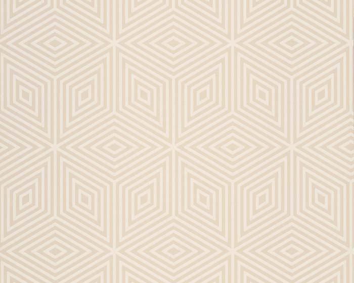 Paint & Paper Library Marquetry Tile Leather Wallpaper
