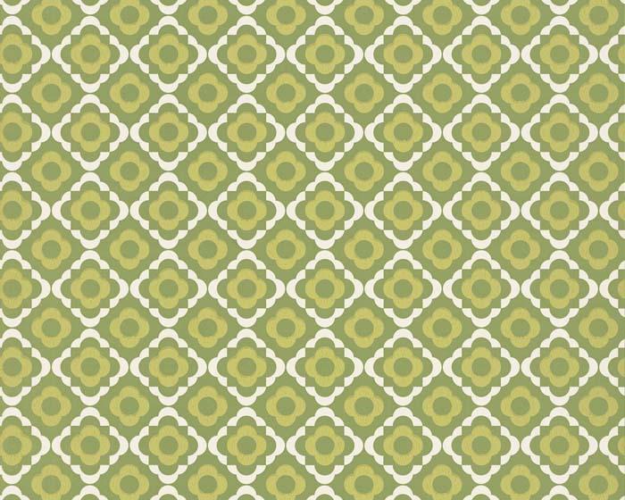 Paint & Paper Library Quatrefoil Chelsea Green II Wallpaper