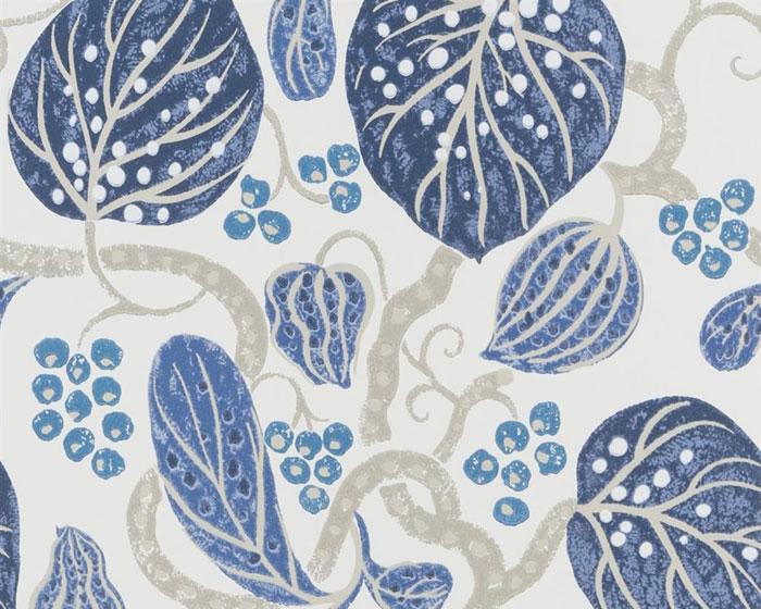 William Yeoward Astasia Indigo PWY9002/01 Wallpaper