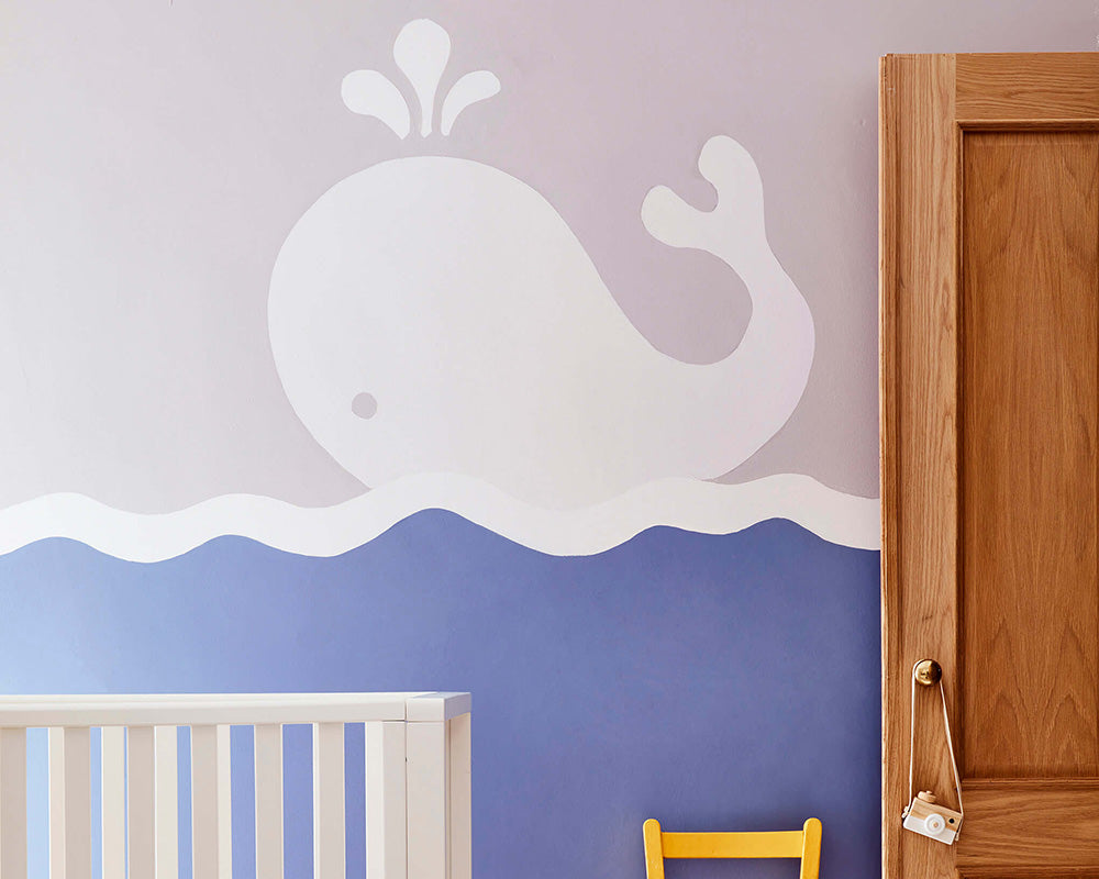 Little Greene Welcome Pale 179 Paint on nursery walls