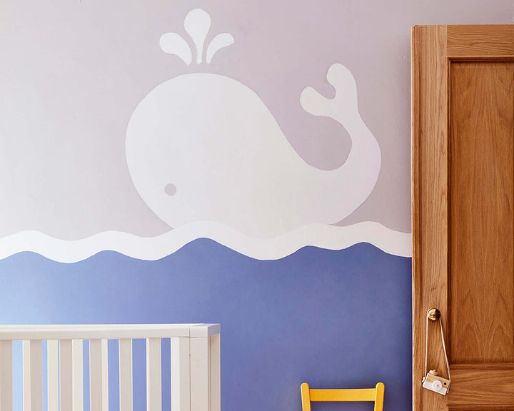 Little Greene Welcome Pale 179 Paint on nursery walls