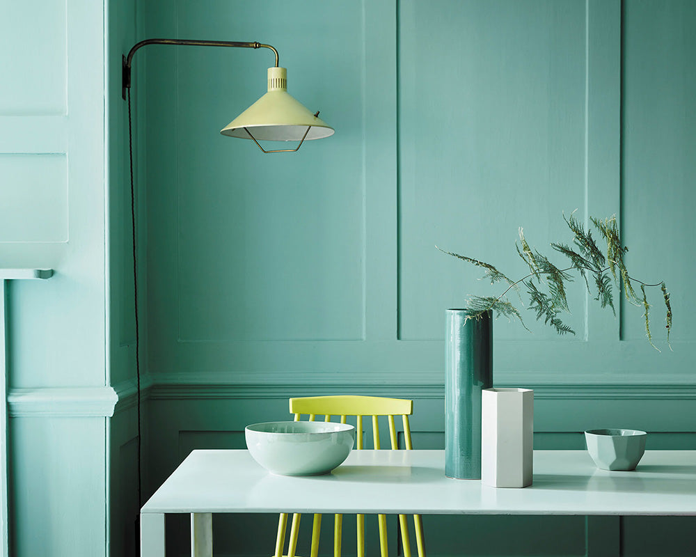 Little Greene Pall Mall 309 Paint in a dining room
