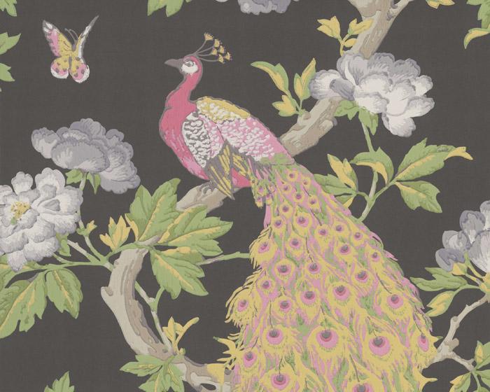 Little Greene Pavona Maeve 0293ASISLAN Wallpaper