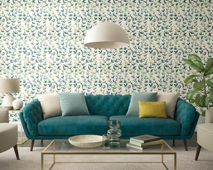 OHPOPSI Pomponette Apple Blossom Wallpaper JRD50132W