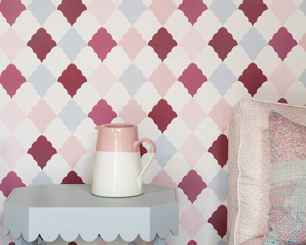 Barneby Gates Quilted Harlequin Wallpaper 