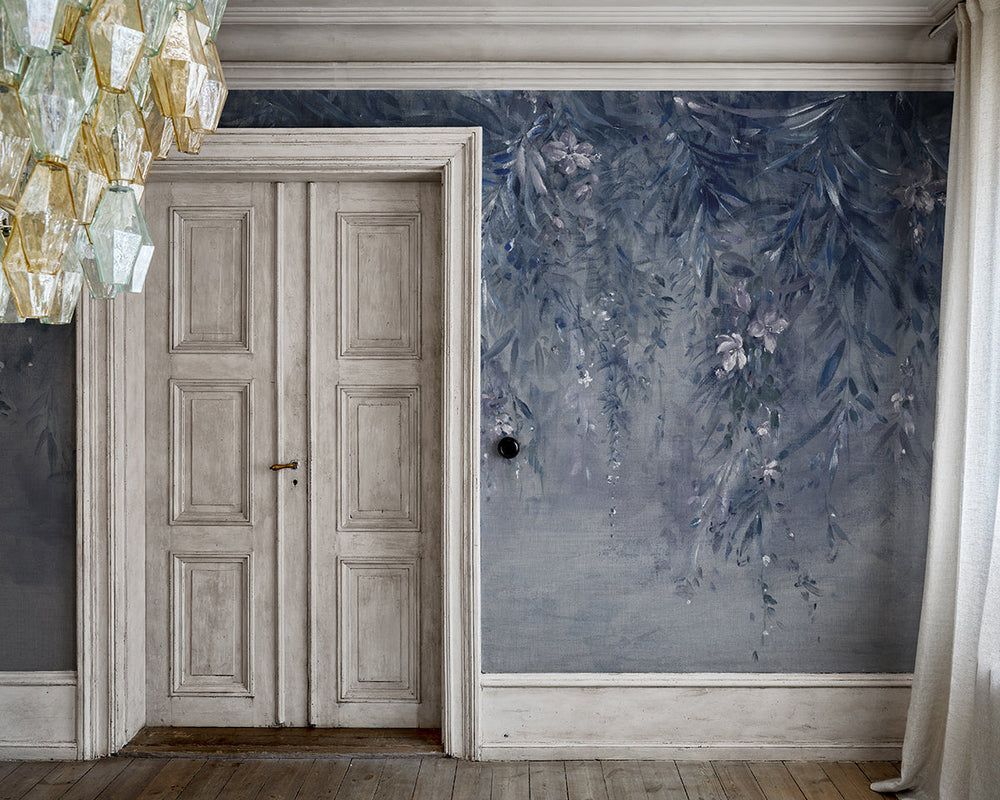 Rebel Walls Honolulu Mural Wallpaper Cloud Roomset
