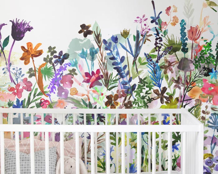 Rebel Walls May Meadow in Nursery