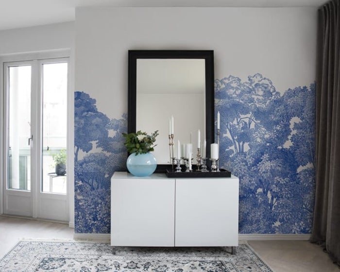 Rebel Walls Bellewood Mural - Porcelain on Wall