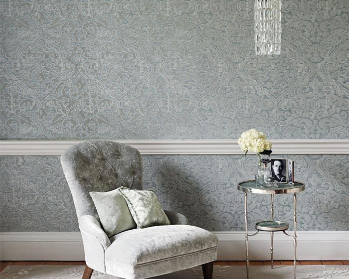 Zoffany Renaissance Damask Linen 312024 Wallpaper