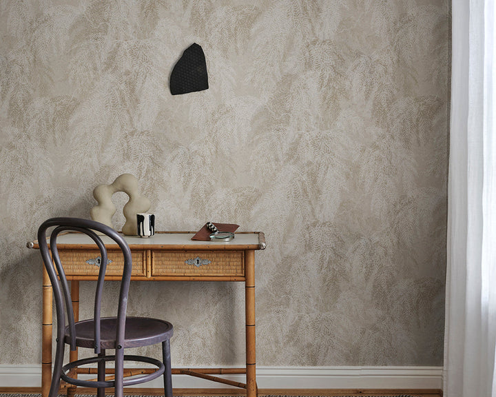 Sandberg Ceder Wallpaper in Sand 