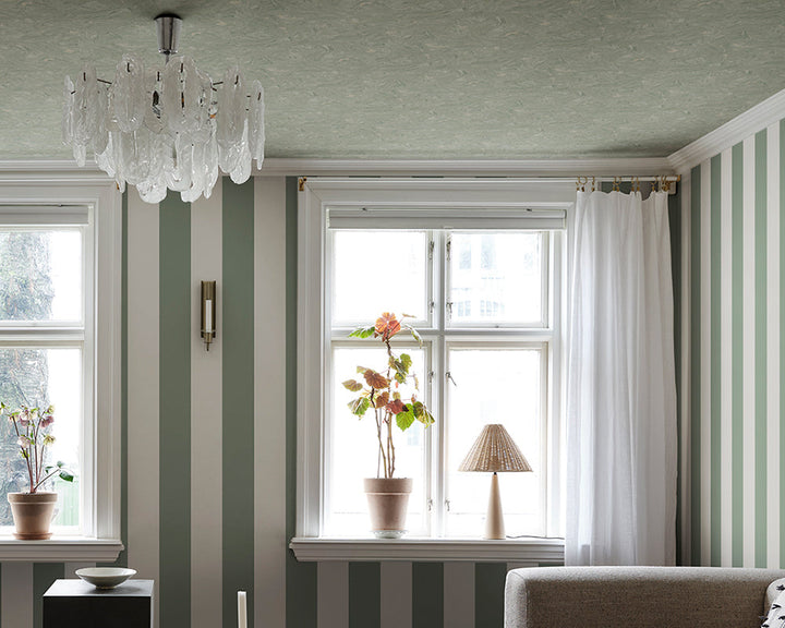 Sandberg Marion Sage Green Wallpaper