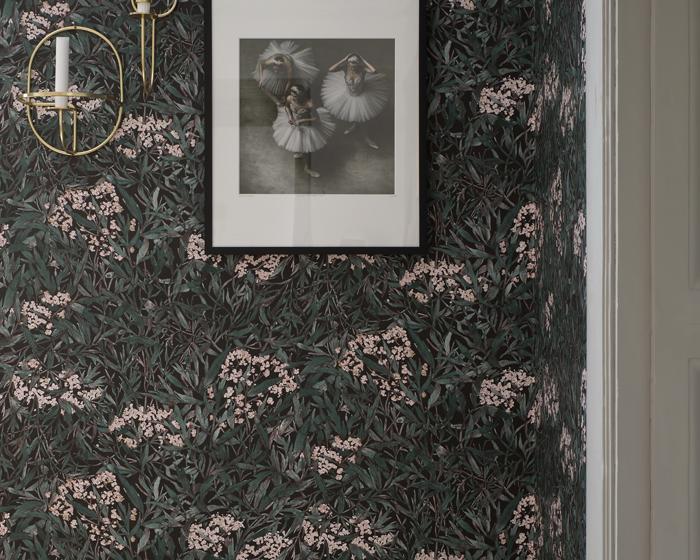 Sandberg Malin Black 225-81 Wallpaper