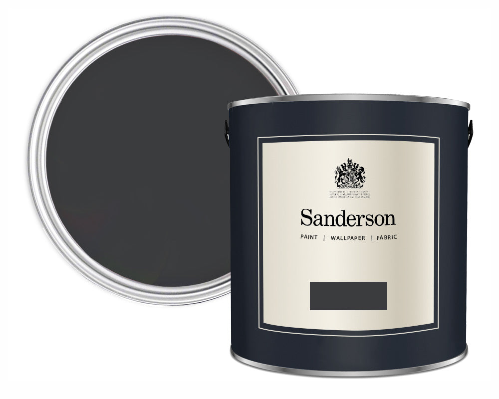 Sanderson Burn Black Lt Paint