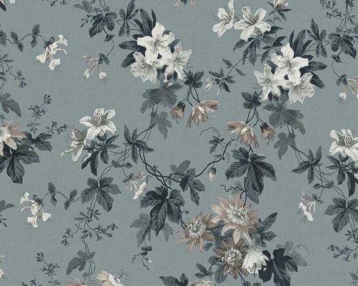 Sandberg Sandra Misty Blue 651-26 Wallpaper