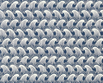 Scion Ride The Wave Wallpaper - Denim
