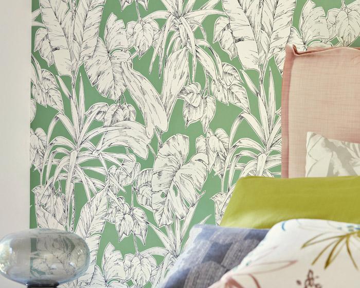 Scion Parlour Palm Raffia 112026 Wallpaper