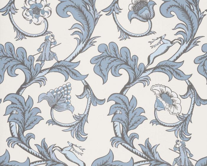 Little Greene Stag Trail Sky 0293ASISLAN Wallpaper