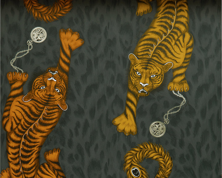 Clarke & Clarke x Emma J Shipley Tigris Wallpaper