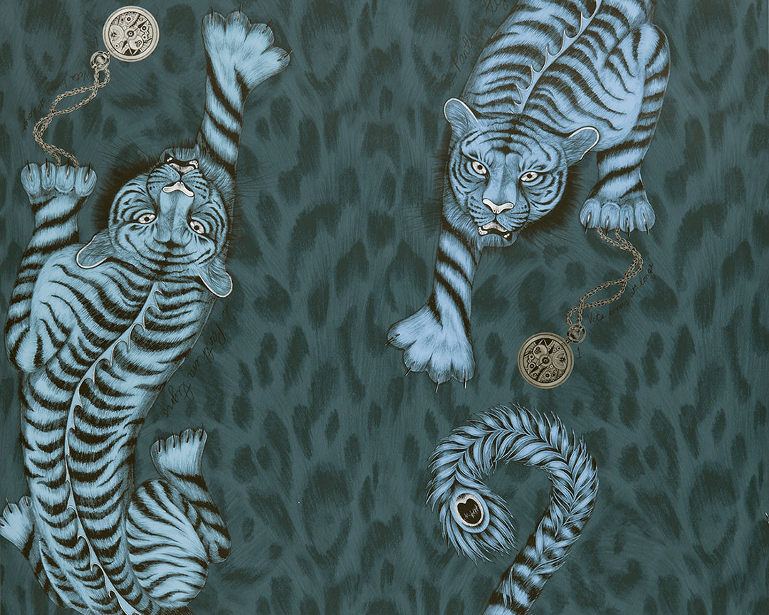 Clarke & Clarke x Emma J Shipley Tigris Wallpaper