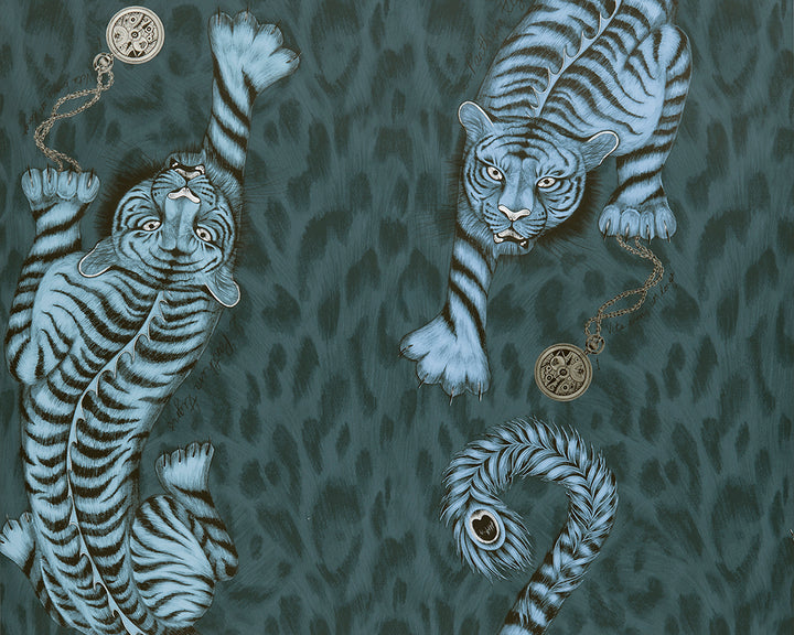 Clarke & Clarke x Emma J Shipley Tigris Wallpaper