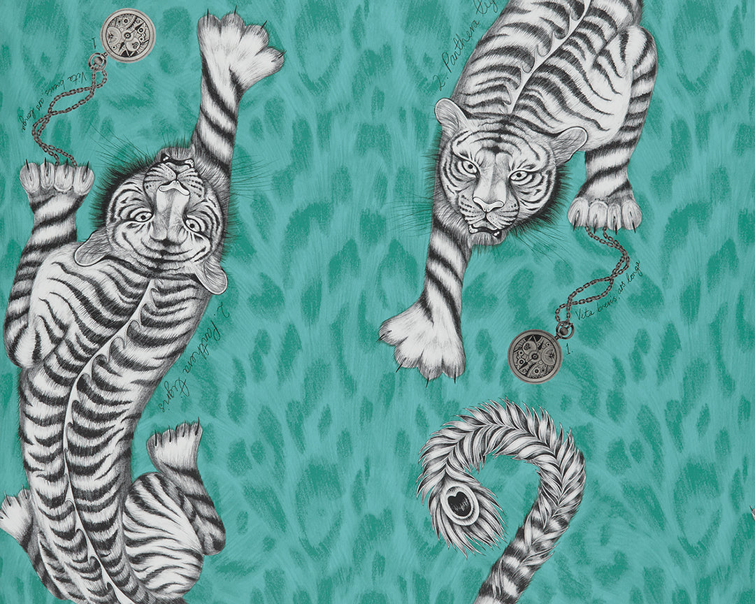 Clarke & Clarke x Emma J Shipley Tigris Wallpaper