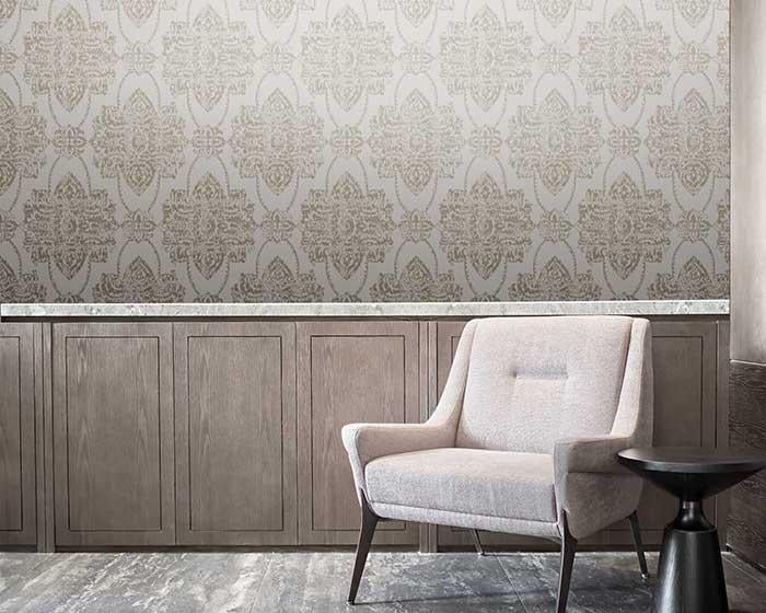 Today Interiors Dalia 101401 Wallpaper in Room