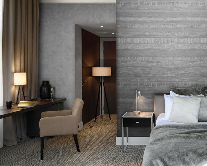 Today Interiors Dalia 101801 Wallpaper in Room