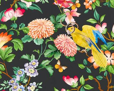 Clarke & Clarke Golden Parrot Wallpaper