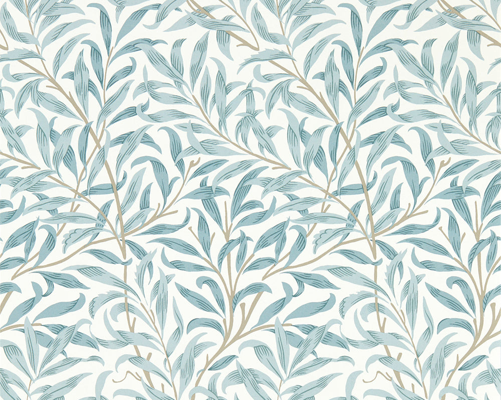 Clarke & Clarke Collaboration with William Morris Willow Boughs Wallpaper