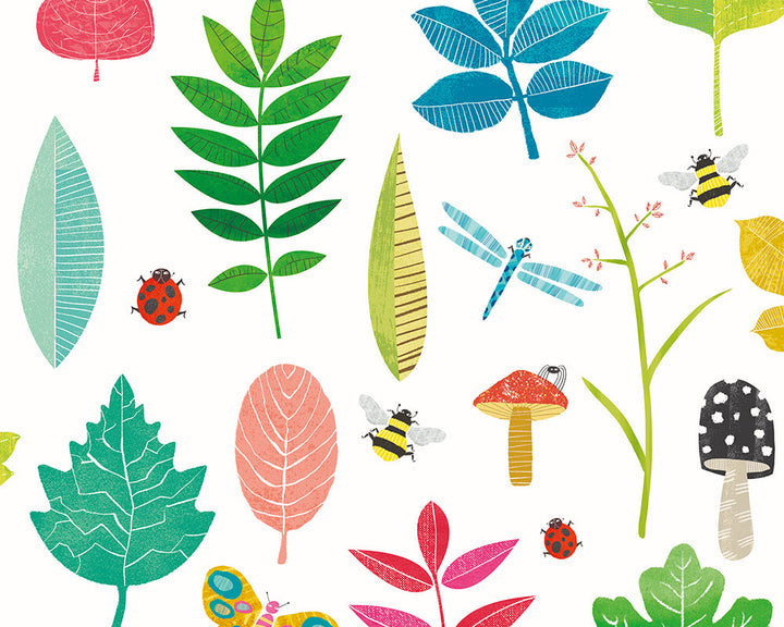 OHPOPSI Forest Floor Wallpaper