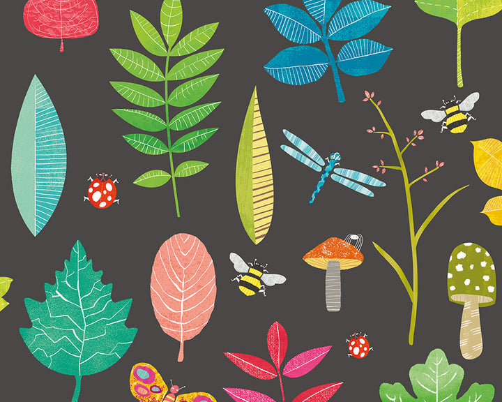 OHPOPSI Forest Floor Wallpaper