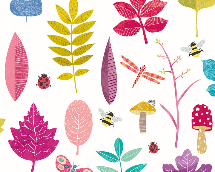 OHPOPSI Forest Floor Wallpaper