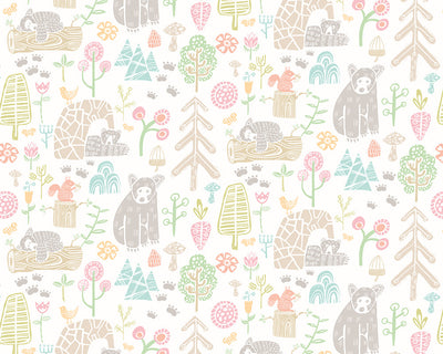 OHPOPSI Honeywood Bears Wallpaper