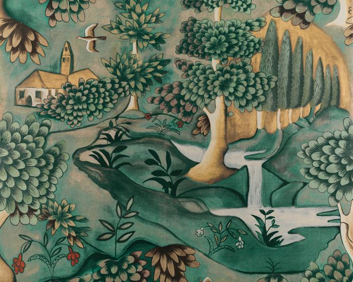 Zoffany Verdure Tapestry Green 310431 Wallpaper