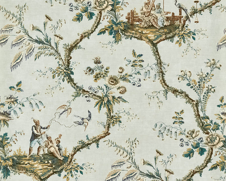 Zoffany Emperor's Musician Wallpaper