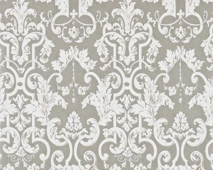 Zoffany Marmorino Harbour Grey 312034 Wallpaper